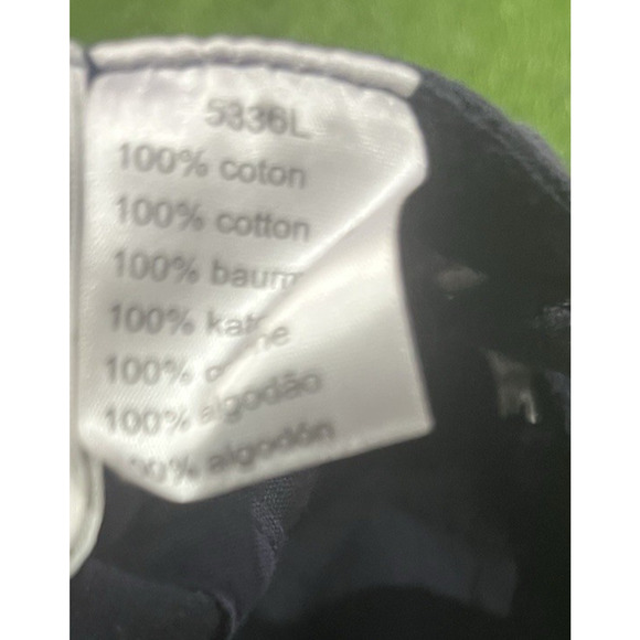 LACOSTE Logo Gator Crocodile Hat Cap Navy Blue Adjustable 00 - Picture 9 of 10